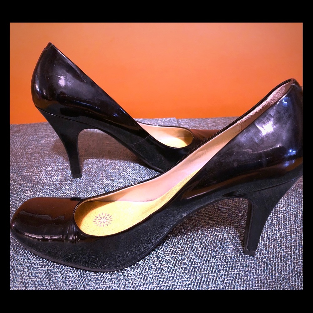 EUC! Black patent leather